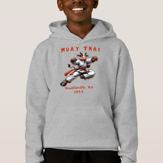 Custom Muay Thai Martial Arts Lieu Nom (Devant)