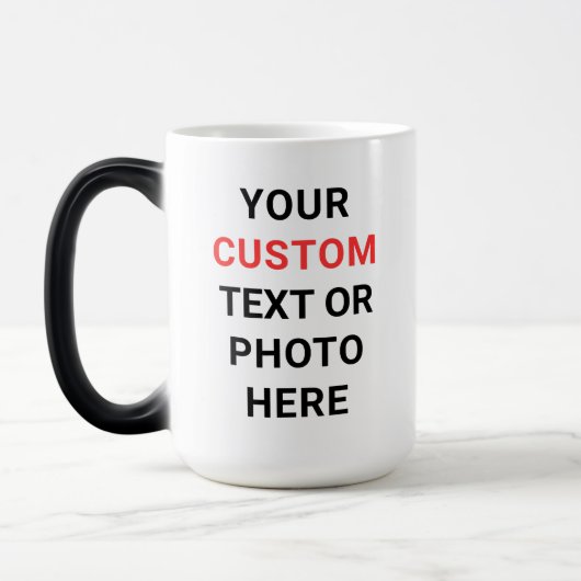 Custom Mug | Add Text, Photo, Logo or Design Here  (Gauche)