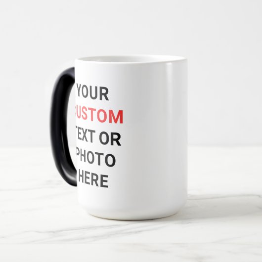 Custom Mug | Add Text, Photo, Logo or Design Here  (Devant gauche)