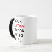 Custom Mug | Add Text, Photo, Logo or Design Here  Magische Mok (Voorkant links)