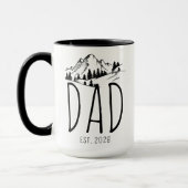 Custom Mug for Mom & Dad, New Parents Gift Set (Gauche)