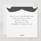 Custom Muscle Dad Fotokaart Feestdagenkaart (Achterkant)