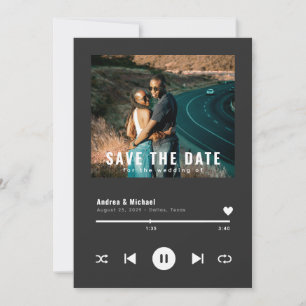 Custom Music Album Hoesje Creative Photo Wedding Save The Date