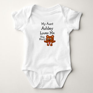 Custom My tante(Jouw naam) houdt me zo veel! Romper