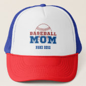 Custom Naam Baseball Moeder Moederdag Gift Trucker Pet (Voorkant)