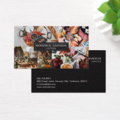 Custom Naam eten Foto's Cateraar Business Visitekaartje (Bureau)