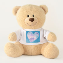 CUSTOM NAAM HART CLOUD Teddy Bear