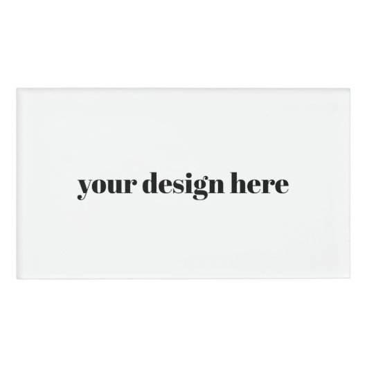 Custom Naambadge (Voorkant)