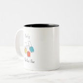 Custom Nail Bar Mug with Business Name and Colorfu (Devant gauche)