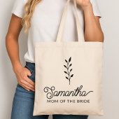 Custom Name Bag Gift Bridesmaids & Bride Squad Tote Bag