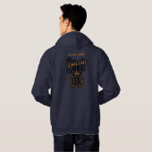 Custom Name Bitcoin Rules Hoodie (Achterkant volledig)