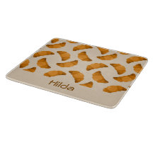 Custom name brown pattern