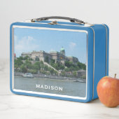 Custom Name Budapest lunch box (En situation)