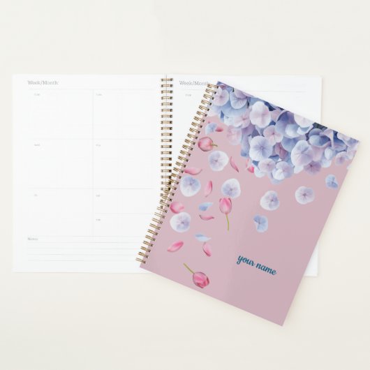 Custom Name Calm Aesthetic Floral (Devant avec enveloppe)