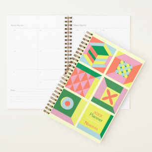 Custom name colorful modyearly geometry
