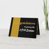CUSTOM NAME Congratulations - CPA Exam Kaart (Voorkant)
