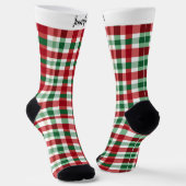 Custom Name Crew Socks Sokken (Gebogen)