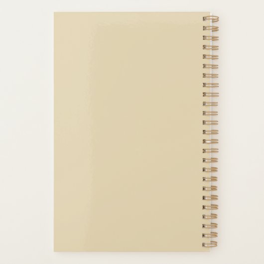 Custom Name Daily Expense Tracker Planner (Achterkant)