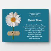 Custom Name Doctor Appreciation Gift Plaque (Devant)