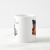 Custom Name Dramatic Hero Firefighter Mug (Centre)