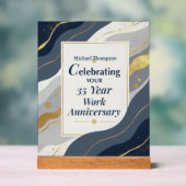 Custom Name Employee 35 Year Work Anniversary (Neutre)