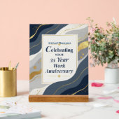 Custom Name Employee 35 Year Work Anniversary (Mariage)