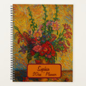 Custom Name Floral Planner (Voorkant)