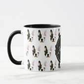 Custom Name French Bulldog Coffee Mug Mok (Links)