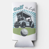 Custom Name Golf is het leven (Achterkant)