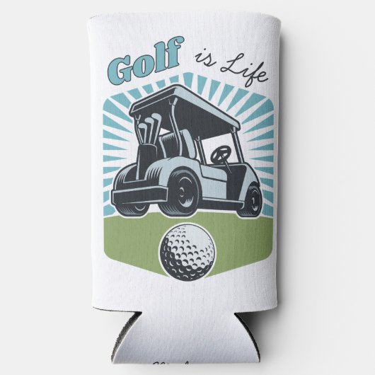 Custom Name Golf is het leven (Voorkant)