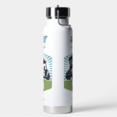 Custom Name Golf is het leven Waterfles (Links)
