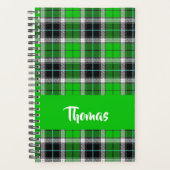 Custom name green plaid pattern (Devant)