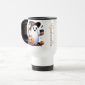 Custom name Halloween  Reisbeker (Voorkant links)