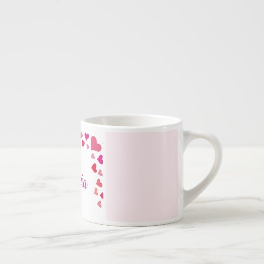 Custom Name Heart Mug (Droite)
