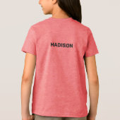 Custom Name Hiking Tri-Blend Shirt (Achterkant)