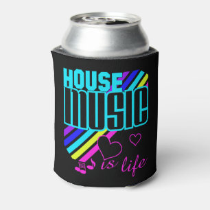 Custom Name House Music Blikjeskoeler