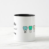 Custom Name Mug – Personalized Dental Gift (Centre)