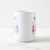 Custom Name My Peeps Easter Coffee Mug Koffiemok (Center)