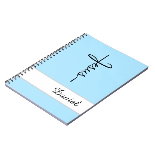 Custom Name Notitieboek (Linkerzijde)