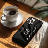 Custom Name Number Team Soccer Silhouette