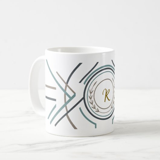 Custom Name or Initial Mug – Premium Gift (Devant gauche)