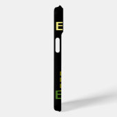 Custom Name Pattern Typography Case-Mate iPhone Case (Achterkant / Rechts)