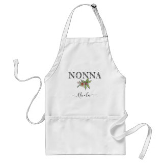 Custom Name Personalized Nonna Apron With Pockets Standaard Schort