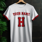 Custom Name Personalized vintage Letter T-Shirt