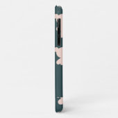 Custom name pink teddy bear silhouette Case-Mate iPhone case (Achterkant/links)