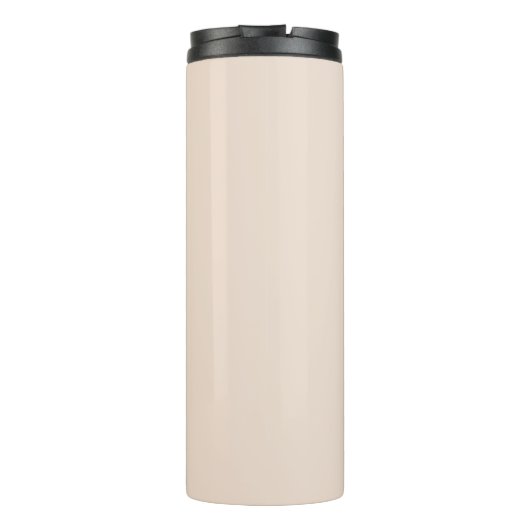 Custom Name Pumpkin Spice Autumn Prairie Dog Thermosbeker (Achterkant)