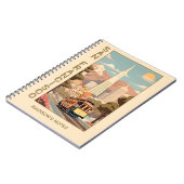 Custom Name Retro San Francisco Notitieboek (Linkerzijde)