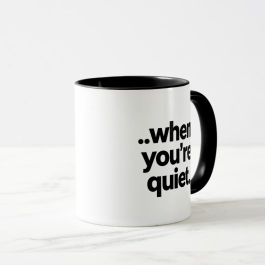 Custom Name Sarcastic Quote Mug Design (Devant droit)