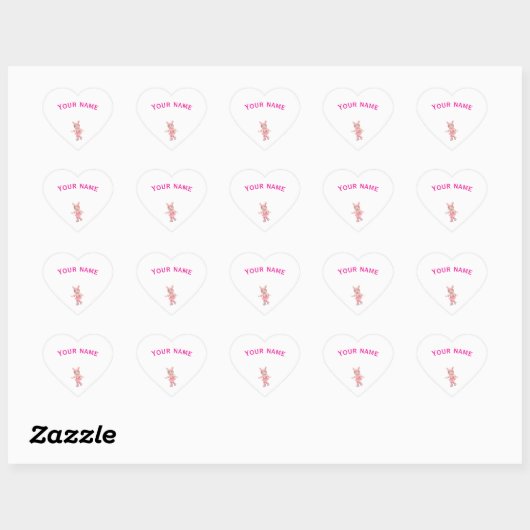 Custom Name School Stickers (Feuille)