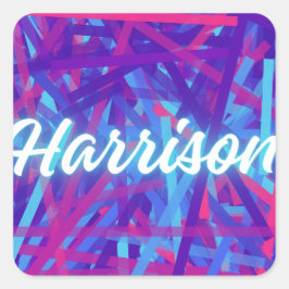 Custom Name Sticker – Harrison – Personalized Labe